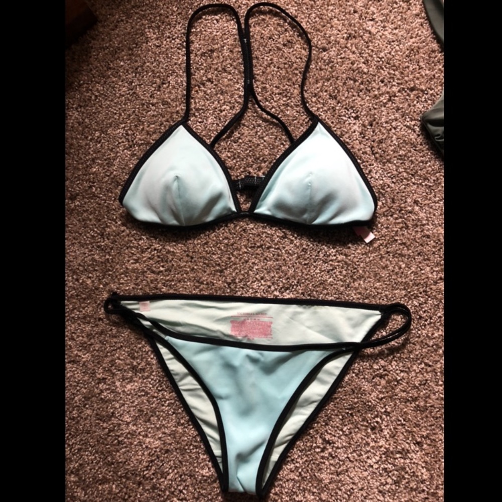 Victoria’s Secret baby blue bikini set